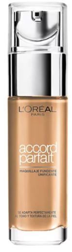 Base de maquillaje Accord Parfait acabado natural 6.D Miel dore