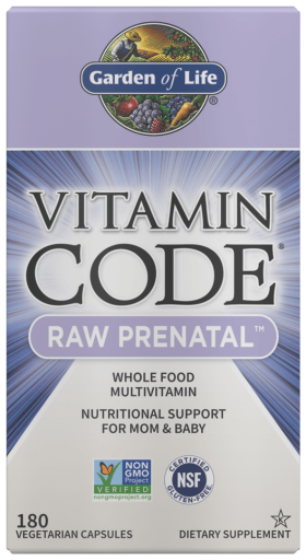 Vitamin Code Raw Prenatal 180 Cápsulas