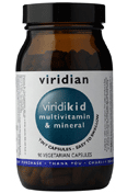 Viridikid Mulivit y Minerales Mini 90 Cápsulas Vegetarianas