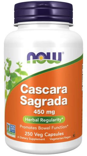 Cascara Sagrada 450 mg Cápsulas Vegetales