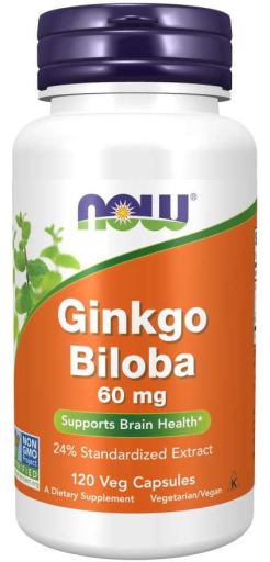 Ginkgo Biloba 60 mg en Cápsulas
