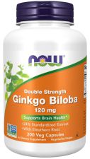 Ginkgo Biloba Double Strength 120 mg Veggie Capsulas