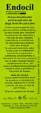 Crema Desodorante Pies 50 ml