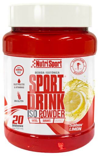 Sport Drink Powder Limón 1020 gr