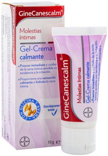 GineCanescalm Gel-Crema Alivio Irritación 15 gr