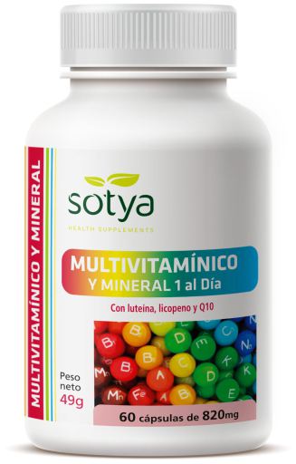 Multivitamínico y Mineral 60 Cápsulas