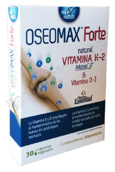 Oseomax forte Vit K-2 + Vit D 30 cápsulas