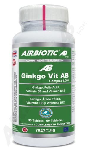 Ginkgo-Vit Ab Complex 6000 Mg 90 Cápsulas