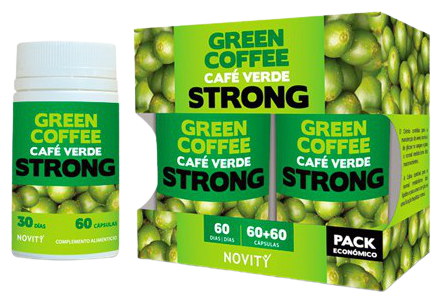 Café Verde Strong Pack 60+60 Cápsulas