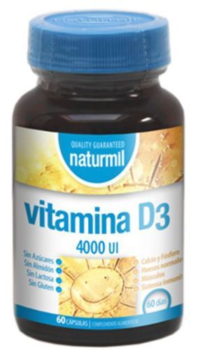 Vitamina D3 4000 Ui 60 Cápsulas