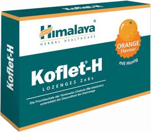 Koflet Garganta Orange 12 Unidades