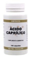 Ácido Caprilico 600 mg 100 Cápsulas