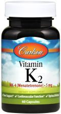 Vitamin K2 as MK 4 de 5 mg 60 Cápsulas