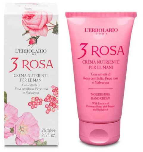 3 Rosas Crema de Manos Nutritiva 75 ml