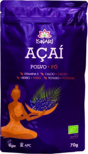 Açai Liofilizado en Polvo Bio 70g