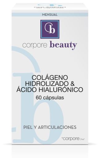 Colágeno Hidrolizado + Acido Hialurónico 60 Cápsulas