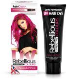 Rebellious Uv Reactive Tinte Neon Semipermanente 70 ml