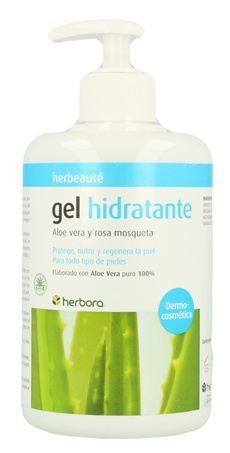 Gel Hidratante Aloe vera y Rosa mosqueta bio 500 ml