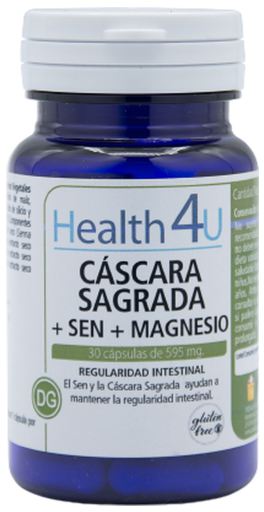 Cáscara Sagrada + Sen + Magnesio 15 mg 30 Cápsulas