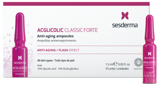 Acglicolic Classic Forte Ampollas 10 x 1,5 ml