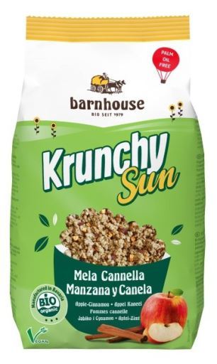 Bio Krunchy Sun Manzana Canela 375 gr