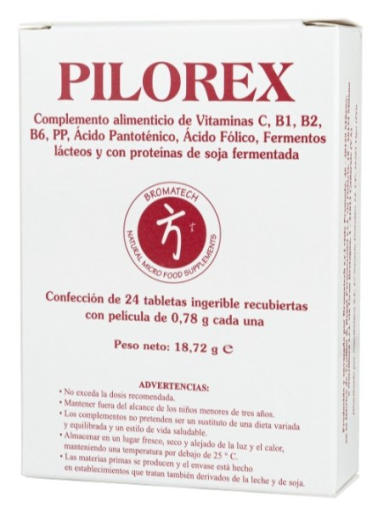 Pilorex 24 Tabletas