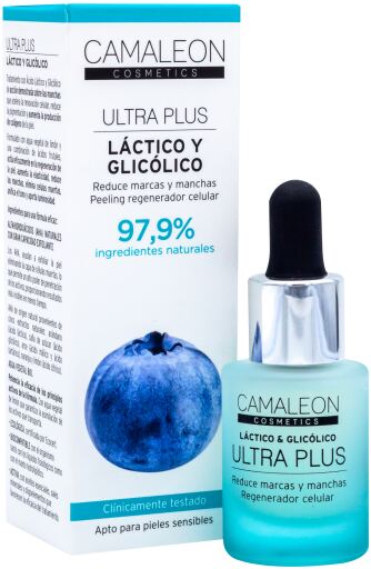 Serum Ácido Láctico y Glicólico Ultra Plus 15 ml