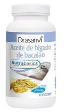 Hígado de bacalao nutrabasicos 90 cápsulas