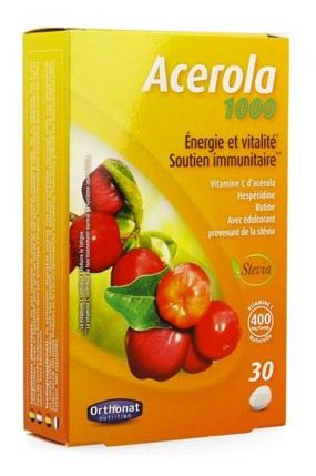 Acerola 1000 mg 30 Comprimidos