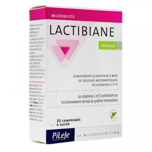 Lactibiane Immuno 30 Comprimidos para Chupar