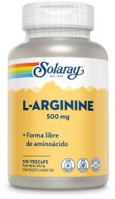 L- Arginine 500 mg 100 Cápsulas Vegetales