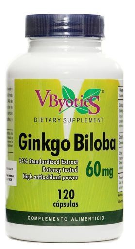 Ginkgo Biloba 120 mg 120 cápsulas