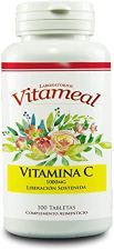 Vitamina C 100 tabletas 1 gr