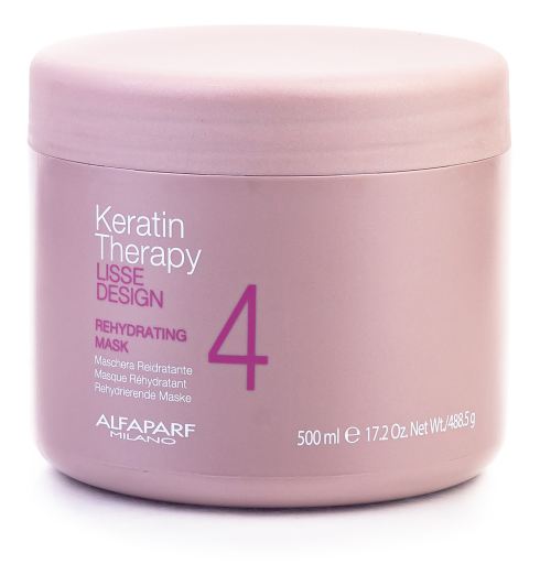 Lisse Design Keratin Therapy Rehydrating Mascarilla Capilar 500 ml