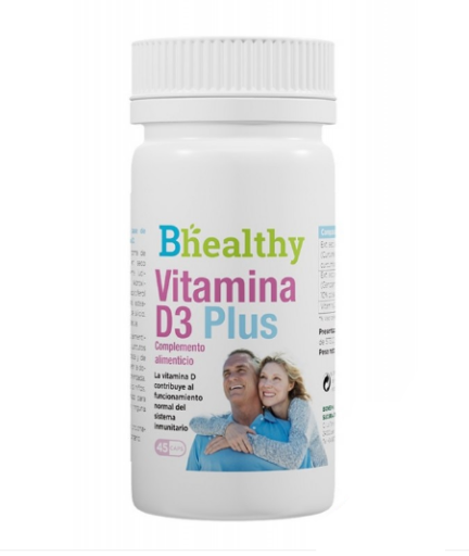 Bhealthy Vitamina D3 Plus 45 Cápsulas