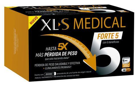 XLS Forte 5 con 180 Cápsulas