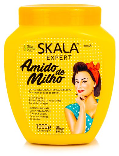 Crema Acondicionadora Amido de Milho 2 en 1 1000 gr