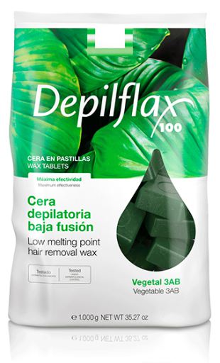 Cera Depilatoria Baja Fusión Vegetal 3ab 1000 gr