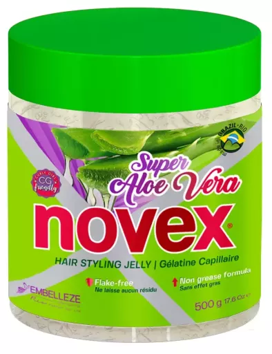 Super Aloe Vera Fixing Gelatina Fijadora Capilar 500 gr