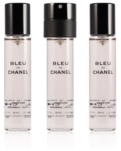 Bleu de Chanel Eau de Parfum Twist & Spray 3 x 20 ml