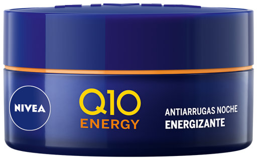 Crema de noche anti-arrugas+energizante Q10+ 50 ml