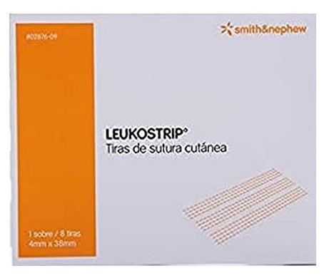Leukostrip Tiras de Sutura Cutánea 4X76mm