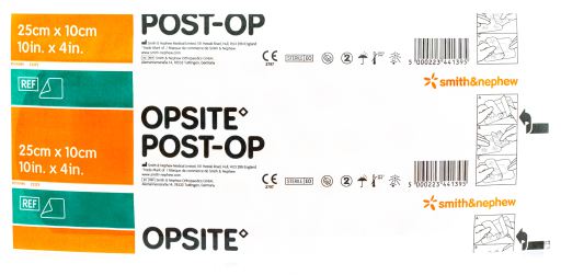Apósito Opsite Post-op 25x10 cm 1 Unidad