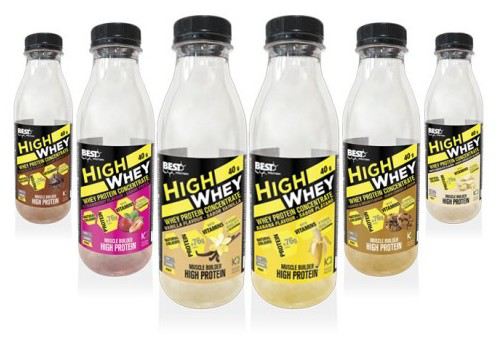 High Whey 40 gr Pack 24 botellas