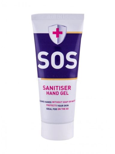 Gel antibacterial SOS Sanitiser 65 ml