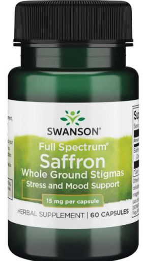 Full Spectrum Saffron 15 mg 60 Cápsulas
