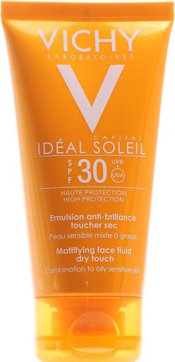 Capital Soleil Fluido Rostro Matificante Toque Seco 50 ml