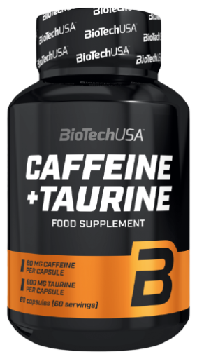 Caffeine & Taurine 60 cápsulas