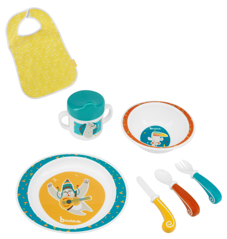 Set de Comida Yummy Azul 7 piezas