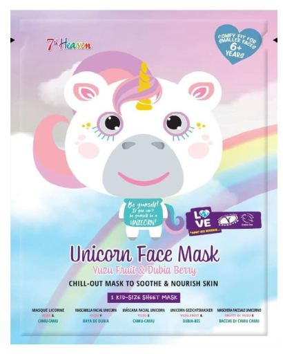 Mascarilla Infantil Unicornio 26 gr